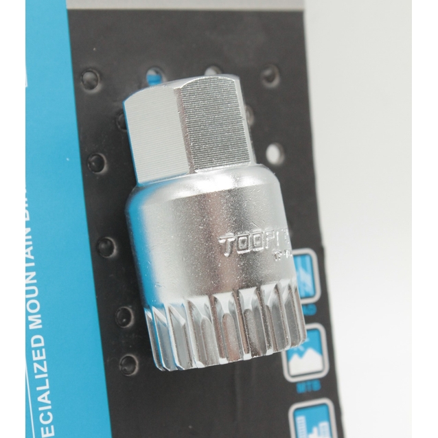 Ключ-знімач картриджа на квадратний вал нікель, TOOPRE "TP-V20" фото westvelo.com