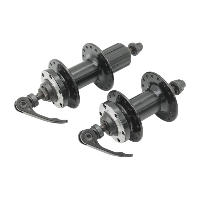 Втулки перед+зад AL. касета 8-10S. 6 болтів.ексцентрик. на віночках (14Gx32H) фото westvelo.com