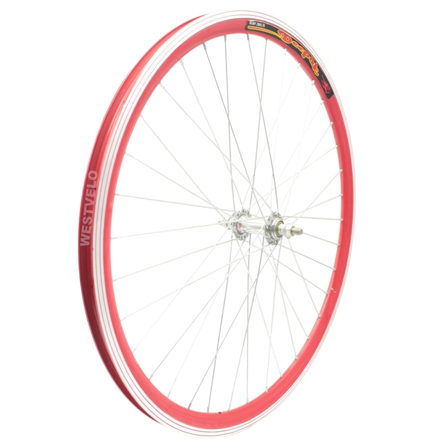 Колесо 26 перед, обід 2-ний червоний, вт. ST. на віночках фото westvelo.com