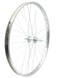 Колесо 26 зад, обід нікель, спиця 2мм, втулка ST. на віночках