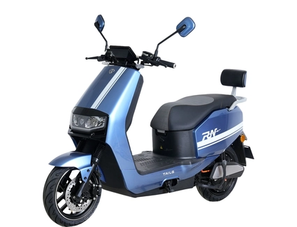 Електроскутер Tailg «F-51» 27140, двигун 1500W, акумулятор 72V 30Ah літій-залізо-фосфатний, синій, колеса 12"