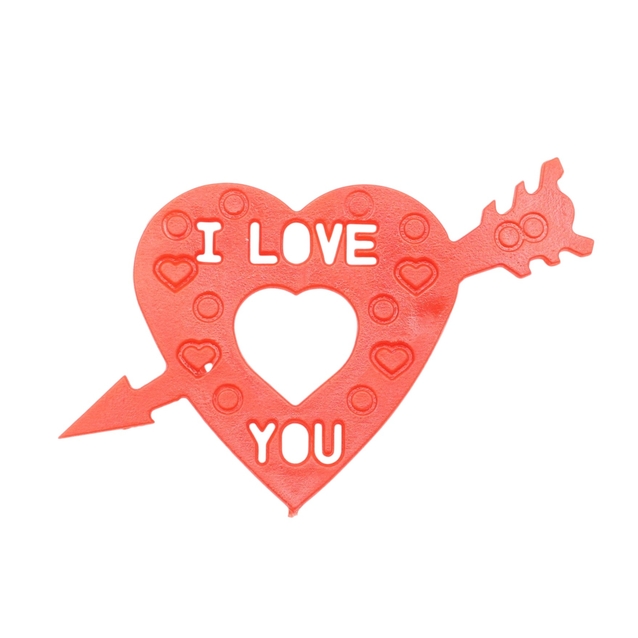 Пластмасові сердечка на спиці великі (різні кольори) фото westvelo.com