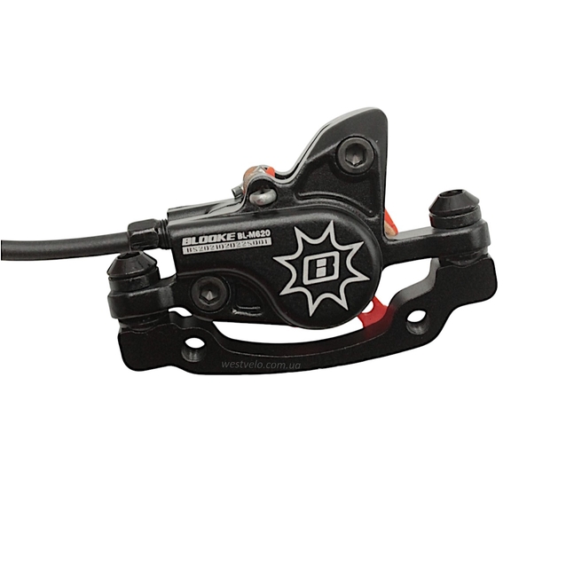 Гідравлічні гальма BLOOKE BL-M620 (L-80mm 160/140)(L140mm 180/160) фото westvelo.com