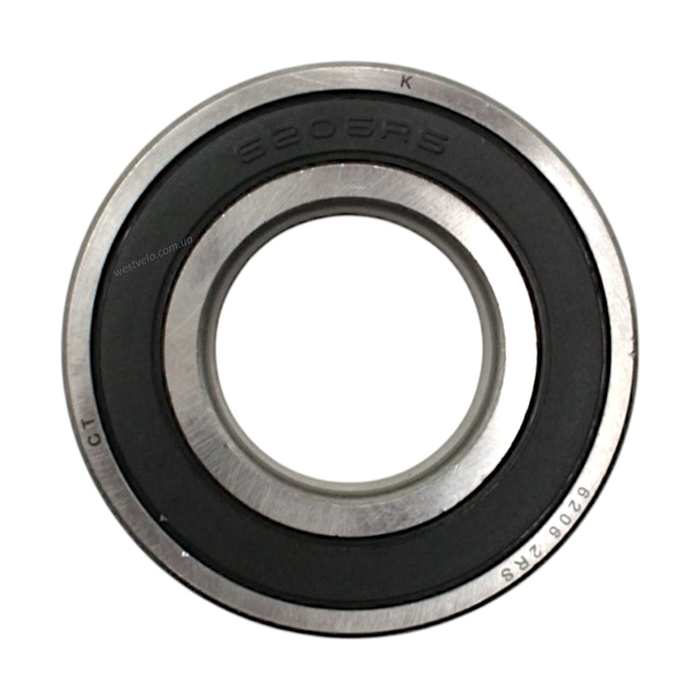 Підшипник пром (6206 2RS) Bearing (30х62х15,8)
