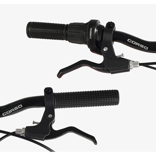 Велосипед 20 ST Corso «SPIRIT» ST-20458 сталь 12", (к-т SHIMANO) помаранчевий фото westvelo.com