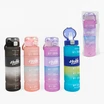Фляга 1000 ml HELLO пластик (трубочка) пудра фото westvelo.com
