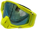 Мото окуляри Кросс-ендуро "MO-8" жовті із дзеркальною лінзою фото westvelo.com