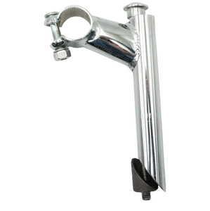 Винос руля мтв сталевий Ø22.2мм. L-150мм. L-65мм. Ø25.4мм. нікель