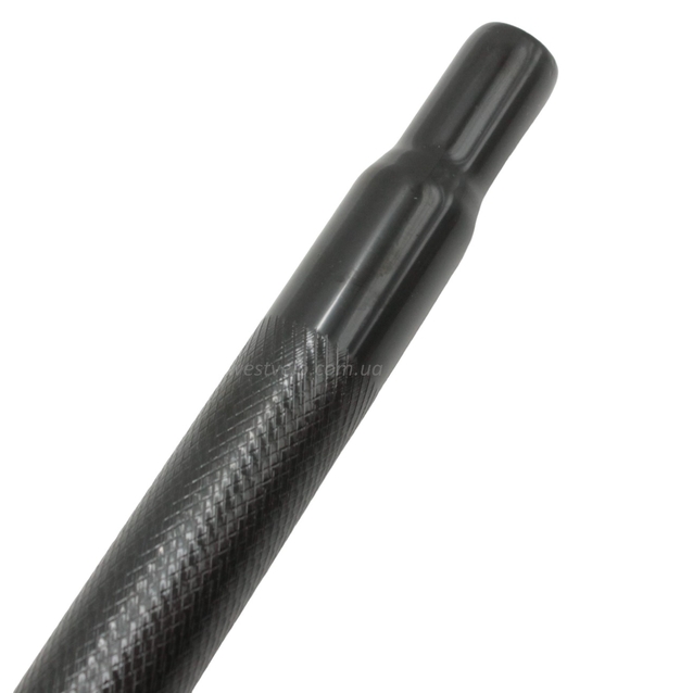 Труба сідла Ø27.2 мм сталева, L-35см. чорна фото westvelo.com