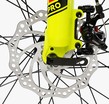 Велосипед 26 AL Corso «NEXT» NX-26167 алюміній 15", (к-т SHIMANO) чорно-жовтий фото westvelo.com