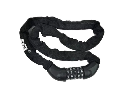 Замок MYSPACE №601 1000mm, ланц в чохлі змінний код