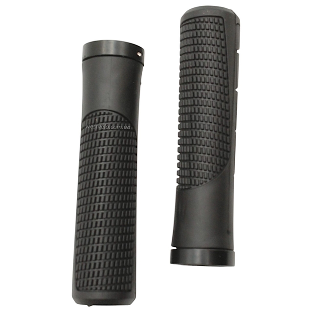 Гріпси прямі чорні з замком чорним ODI (WOLF BASE) (405) фото westvelo.com