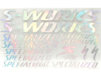 Наклейки SPECIALIZED прозорий фон, градієнт