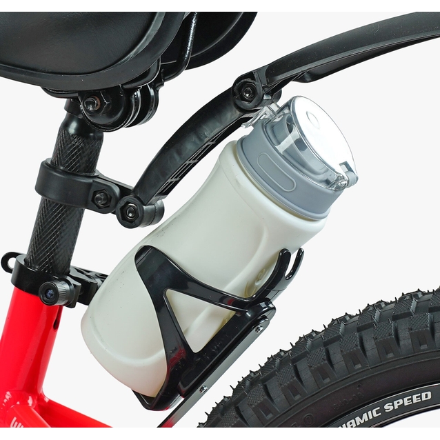 Дитячий велосипед 20 AL Corso «TAYGER» TG-41479 алюмінієва рама неоново-рожево-білий, ручне гальмо, дод. колеса, дзвоник, бутилочка фото westvelo.com