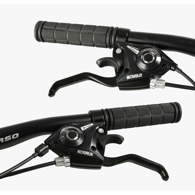 Велосипед 24 ST Corso «PATROL» PL-24165 сталь 11", (к-т SunRun) чорно-червоний фото westvelo.com