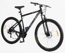 Велосипед 29 ST Corso «ALPHA» LF-29111 сталь 21", (к-т SHIMANO) чорно-синій фото westvelo.com