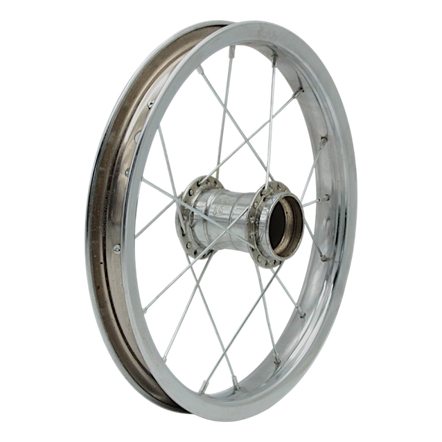 Колесо 14 зад обід нікель, стакан фото westvelo.com