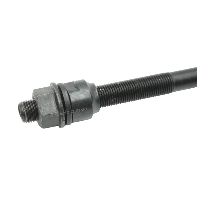 Вісь задньої втулки мтв чорна без пильників L-190мм фото westvelo.com