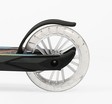 Самокат дитячий 2-х колісний, PU Best Scooter L-10627 чорний, AL, Ø145mm, диски коліс, дека, вилка зі світлом фото westvelo.com
