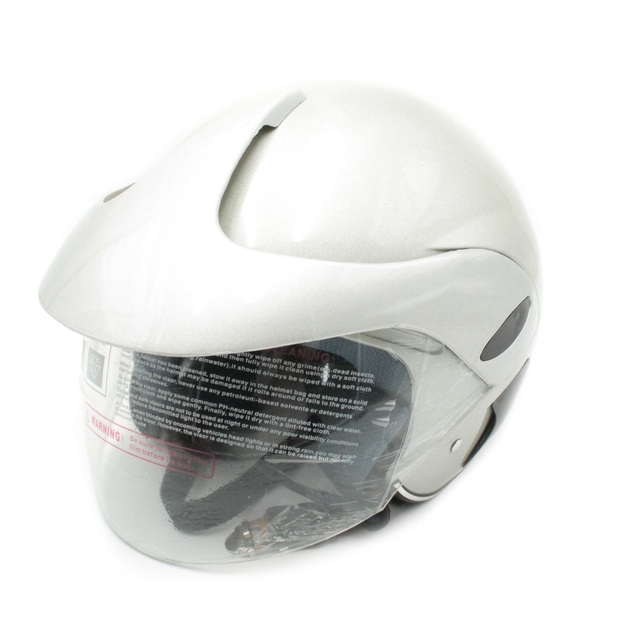 Мото шолом, відкритий (XS) №208 сірий, з дашком фото westvelo.com