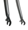 Вилка 24 сталева Ø25.4mm L-220mm р.з L-85mm нікельна фото westvelo.com
