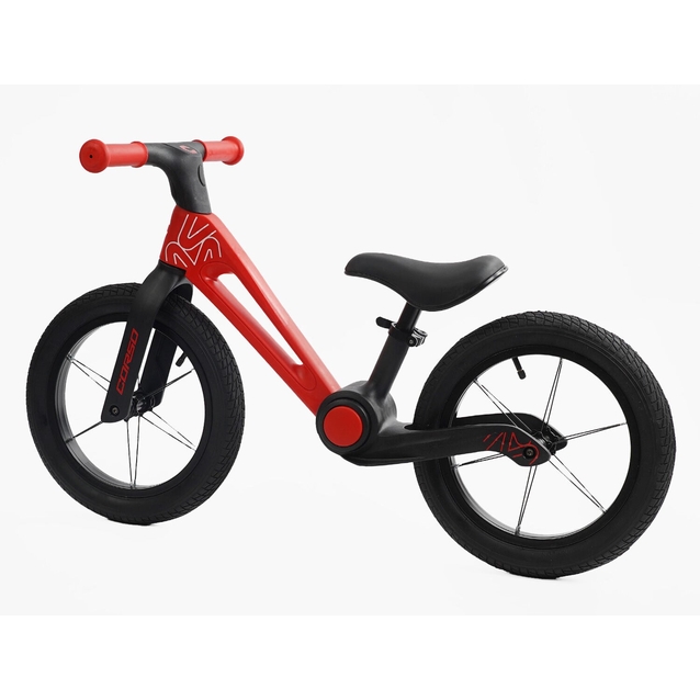 Велобіг 14 Corso надувні колеса, нейлонова складна рама NL-60320 червоний фото westvelo.com