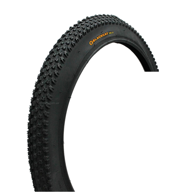 Покришка 18-2.125 BLACK CAT (1747) дрібний шип. АТП (антипрокол 5 мм) (54-355) фото westvelo.com