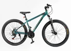 Велосипед 27.5 AL Corso «LEGEND» LG-27963 алюміній 15,5", (к-т SHIMANO) зелений