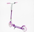 Самокат дитячий 2-х колісний, PU Skyper «SIRIUS» S 78967 фіолетовий, Ø200mm, 1 амортизатор, ручне гальмо фото westvelo.com