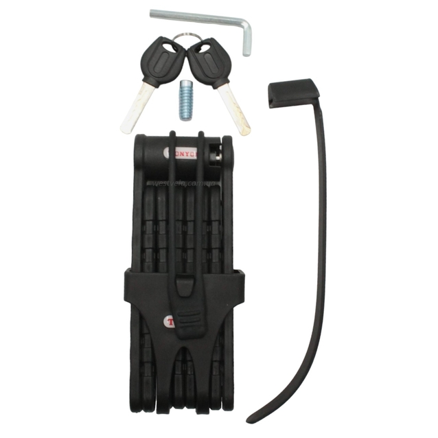 Замок на ключ TONYON 3881, сегментний фото westvelo.com