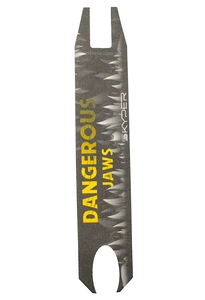 Наклейки трюкового самоката Skyper (JS-001) 50х9,5 жовті