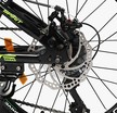 Велосипед 20 ST Corso «SPIRIT» ST-53088 сталь 11", (к-т SHIMANO) чорно-салатовий фото westvelo.com