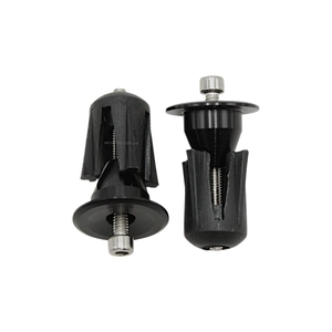 Заглушки керма (баренди) алюмінієві чорні