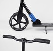 Самокат дитячий 2-х колісний, PU Best Scooter 75186 чорно-синій, колеса Ø230-215mm, AL, 1 амортизатор передній фото westvelo.com