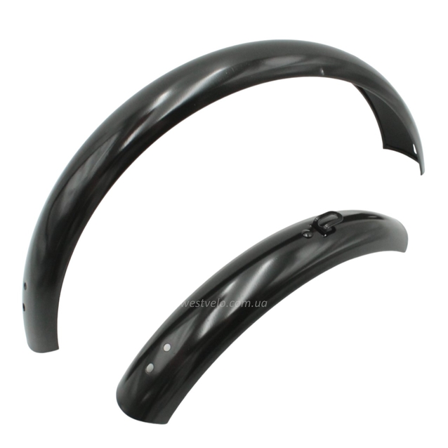 Крила 14 сталеві чорні фото westvelo.com