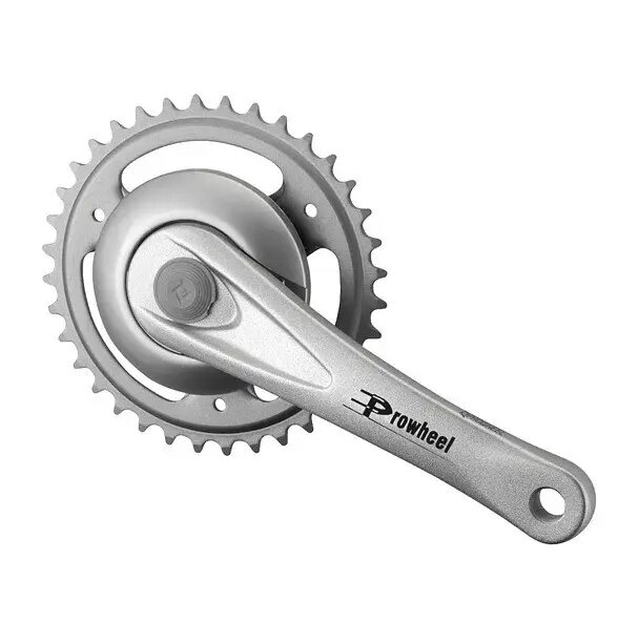 Система шатунів під планетарку 38T, L-170мм. PROWHEEL (Pro-A) сірий фото westvelo.com
