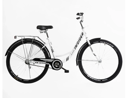 Міський велосипед 26 ST Corso «INSIDER» SD-26614 сталь 16,5", білий