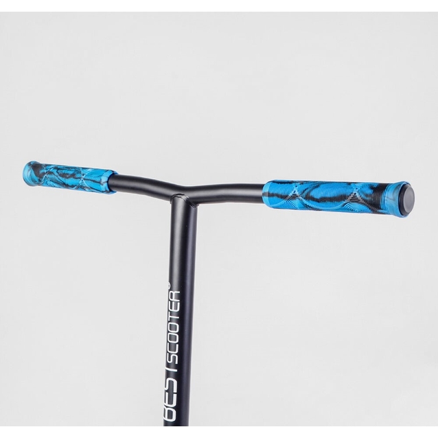 Самокат трюковий Best Scooter BS-9902 блакитний, HIC-система, пеги, AL диск та дека, колеса PU Ø110mm, ширина керма - 60 см фото westvelo.com