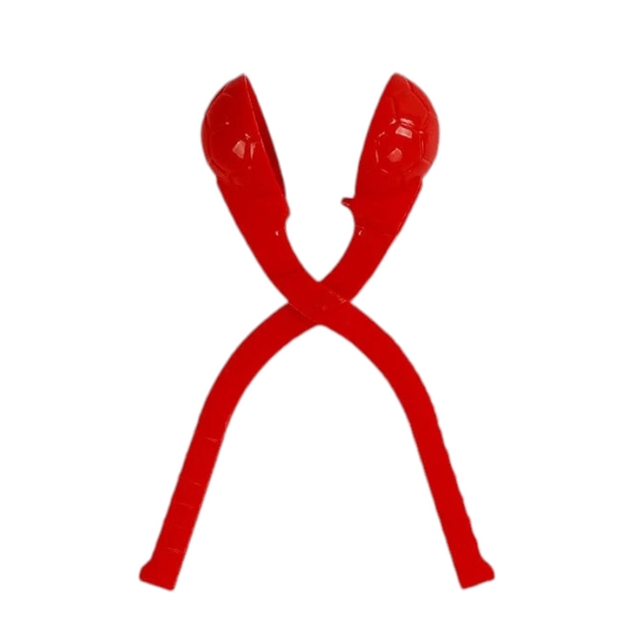 Сніжколіп «М'яч», Ø 6см червоний фото westvelo.com