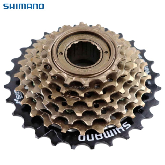 Зірка задня різьбова 7-рик SHIMANO TZ-500 (14-28T) фото westvelo.com