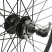 Колесо 27,5 перед, обід 2-ний чорний дисковий, втулка AL. NECO MS31F, диск 6 болтів,ексцентрик, чорна спиця фото westvelo.com
