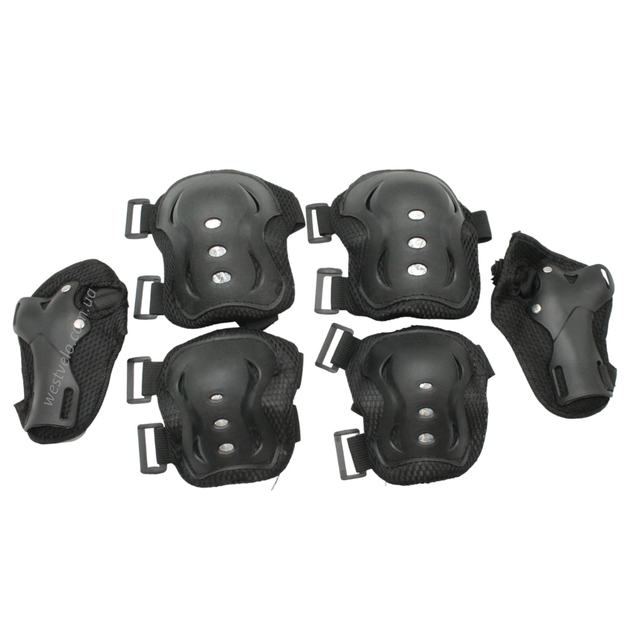 Комплект дитячого захисту, у сітці, 609 чорний фото westvelo.com