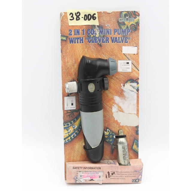 Насос вело GIYO Тайвань MiniPump пластик СО2 (AV/FV) фото westvelo.com