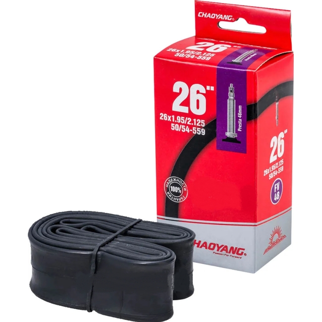 Камера 26 presta FV 48mm CHAOYANG (1.95-2.125) фото westvelo.com