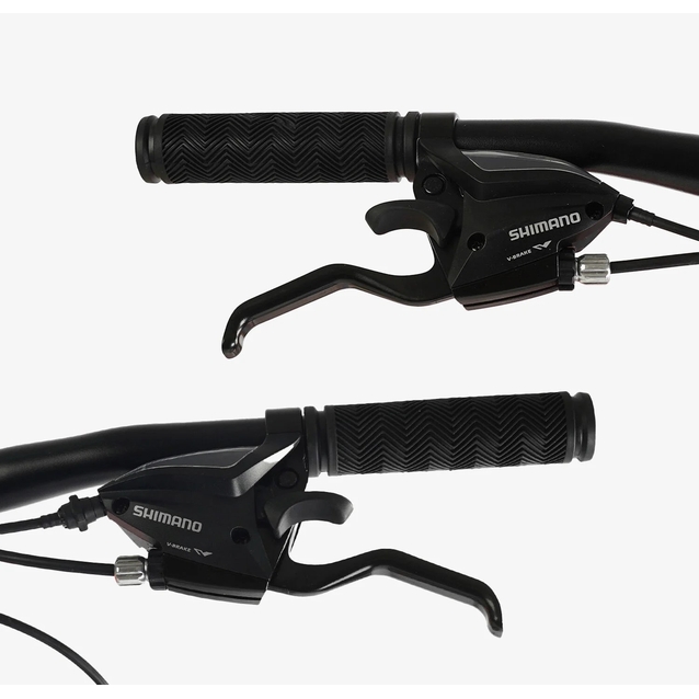 Велосипед 24 MG Corso «MAGNUM» MN-24255 магній 11", (к-т SHIMANO) біло-червоний фото westvelo.com