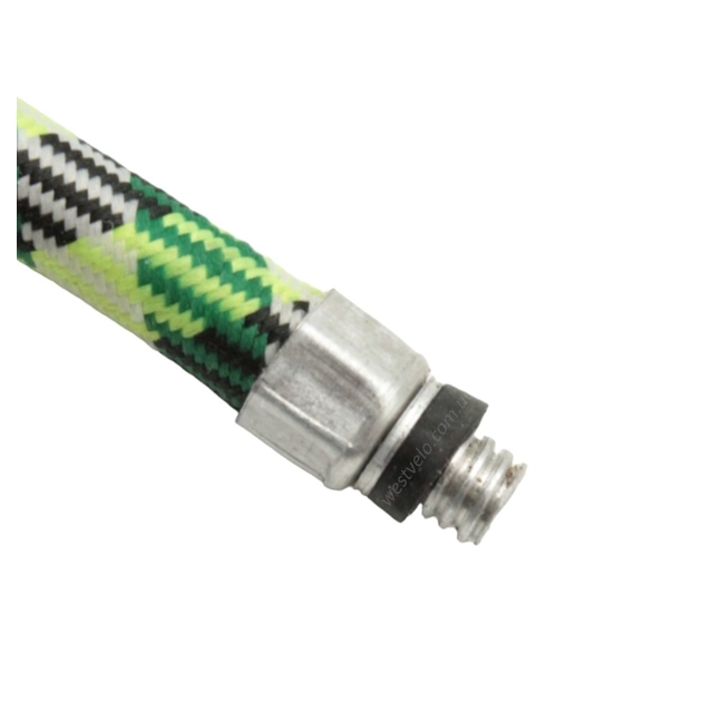 Шланг (вужик) вело насоса Ø5mm з перехідником  L-19см короткий      /50/