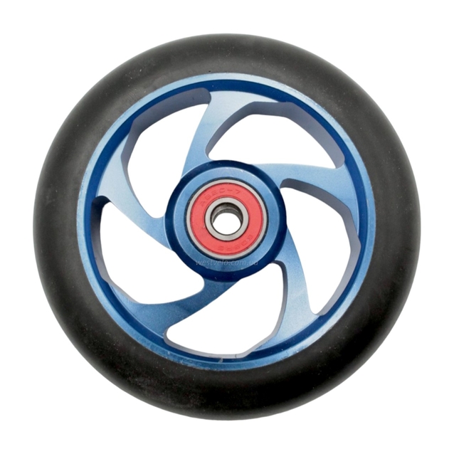 Колесо трюкового самоката AL. Ø110мм, синій фото westvelo.com
