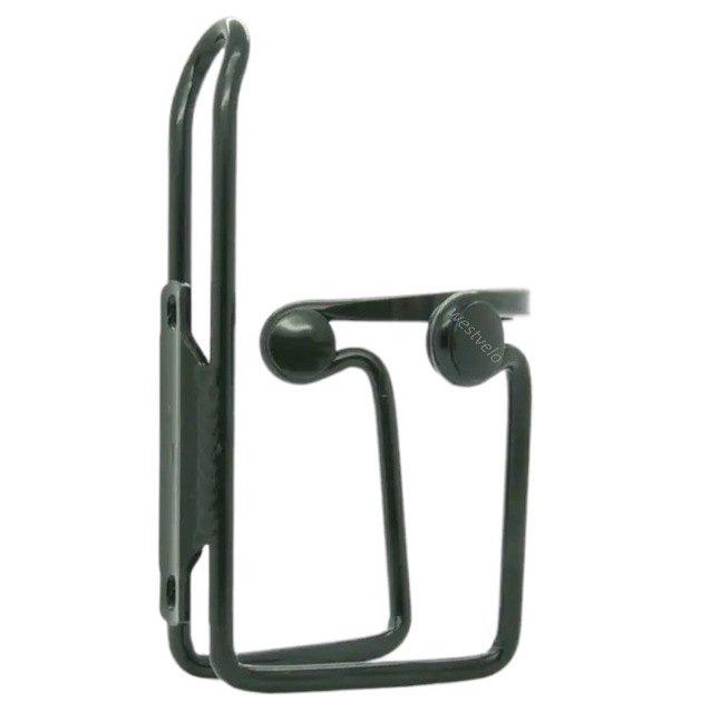 Фляготримач алюміній з пластмасовими вставками чорний фото westvelo.com