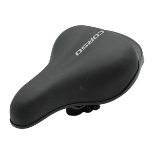 Сідло дитяче CORSO CLM-1618201 чорне з ручкою