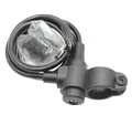 Замок на ключ Cable Lock (FK-205A) Ø-8mm L-1500mm з кріпленням на раму фото westvelo.com